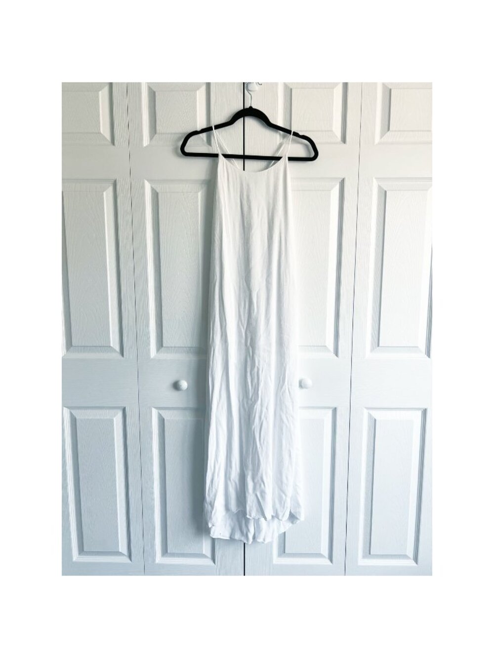 Show Me Your Mumu White Racerback Sleeveless Dress Women's Size Medium M